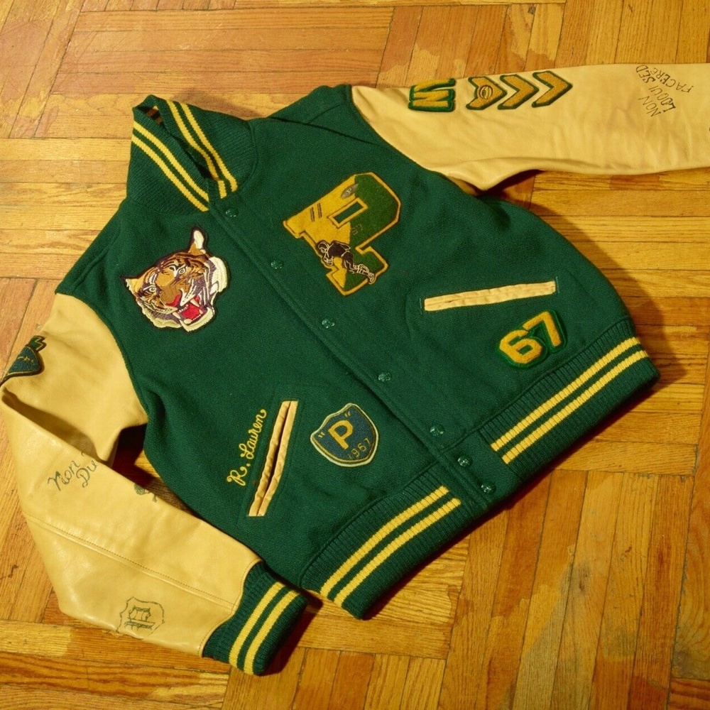 Polo Ralph Lauren RL Tigers Letterman Jacket